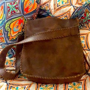 Leather Crossover Purse